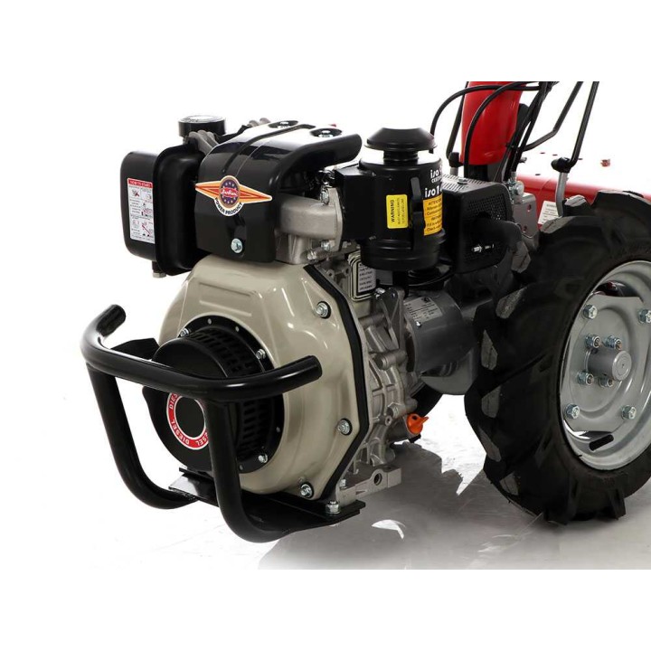 Barbieri Flex 3+2 -motocultivaattori, diesel, Karma KM178F, 6 HP