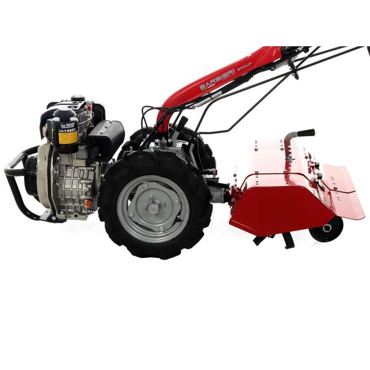 Barbieri Flex 3+2 -motocultivaattori, diesel, Karma KM178F, 6 HP