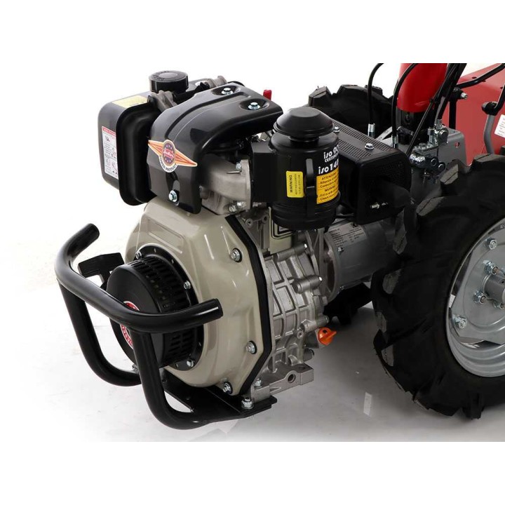 Barbieri Flex 3+2 -motocultivaattori, diesel, Karma KM178F, 6 HP