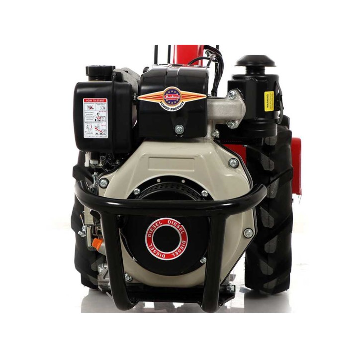 Barbieri Flex 3+2 -motocultivaattori, diesel, Karma KM178F, 6 HP