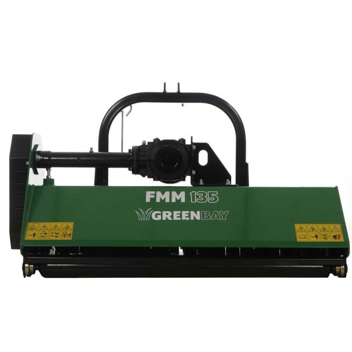 Greenbay FFM 135 traktorimurskain, 132 cm, vasaraterät