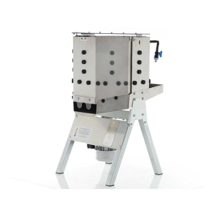 DIT PRISMA155 höyhentenpoistokone siipikarjalle, 750 W, 220 V, 110 sormea