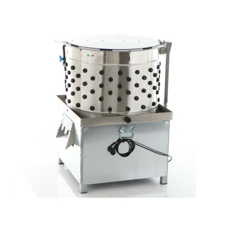 Dominion DIT 65 sähkötoiminen rumpukone siipikarjalle, 1 100 W, 177 sormea
