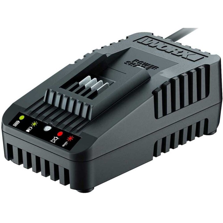 Worx WA3601 akku- ja laturisarja, 20 V, 2 Ah, pikalaturi
