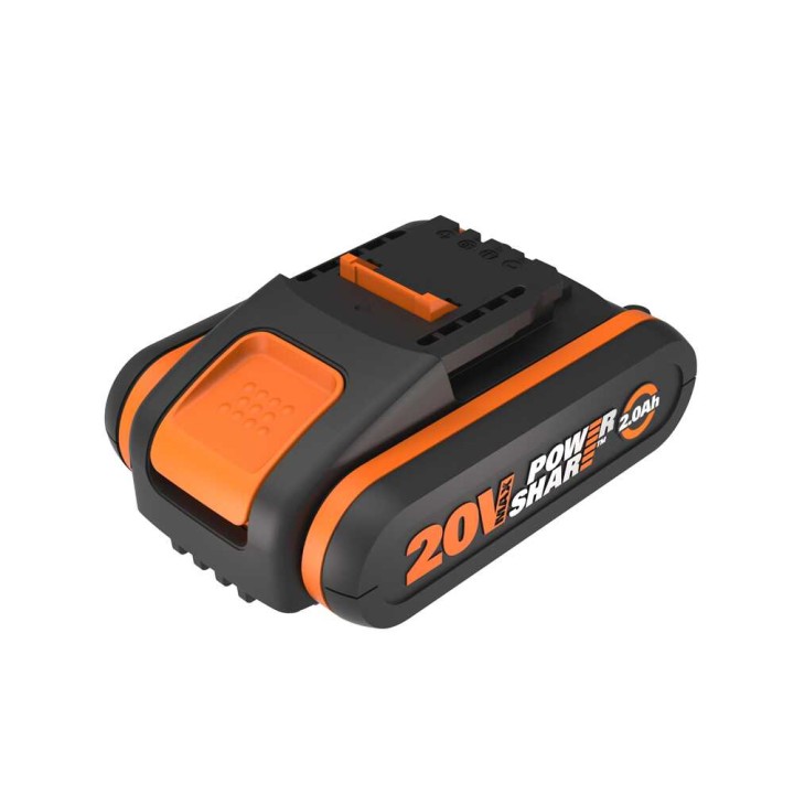 Worx WA3601 akku- ja laturisarja, 20 V, 2 Ah, pikalaturi