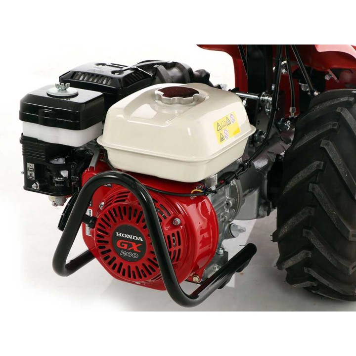 Barbieri C/70 monitoiminiittokone, Honda GX200, 120 cm, 6,5 HP