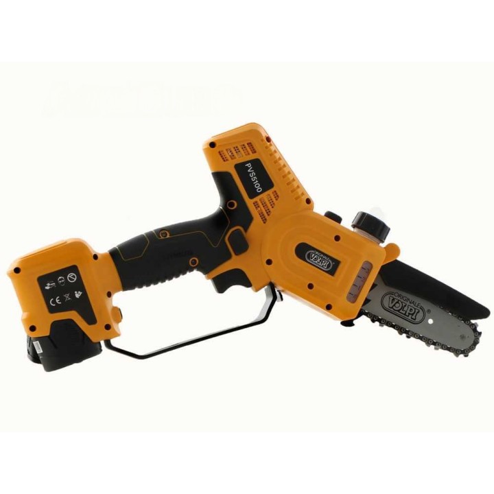 Volpi Predator PVS5100 akkukäyttöinen oksasaha, 350 W, 2 × 14,4 V 2,5 Ah