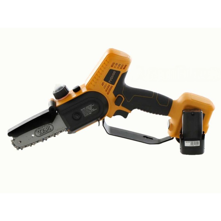 Volpi Predator PVS5100 akkukäyttöinen oksasaha, 350 W, 2 × 14,4 V 2,5 Ah