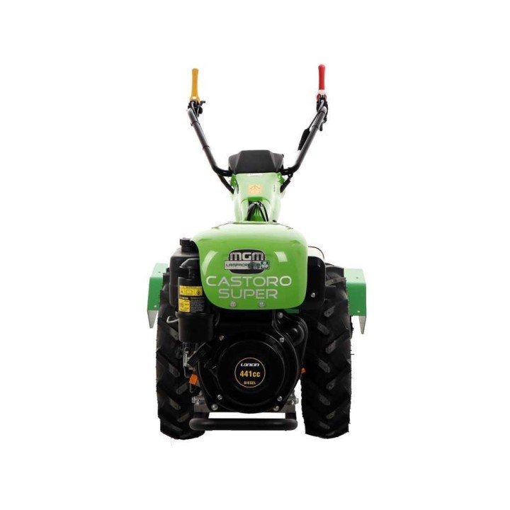 Castoro Super -diesel-motokultivaattori, Loncin D440F, 11 HP, jyrsin 80 cm