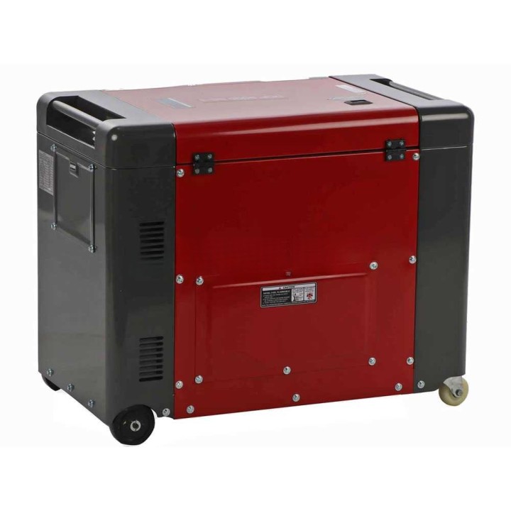 GeoTech Pro DGP8000SE-3 dieselgeneraattori, 6 kW, kolmivaihe, AVR ja ATS