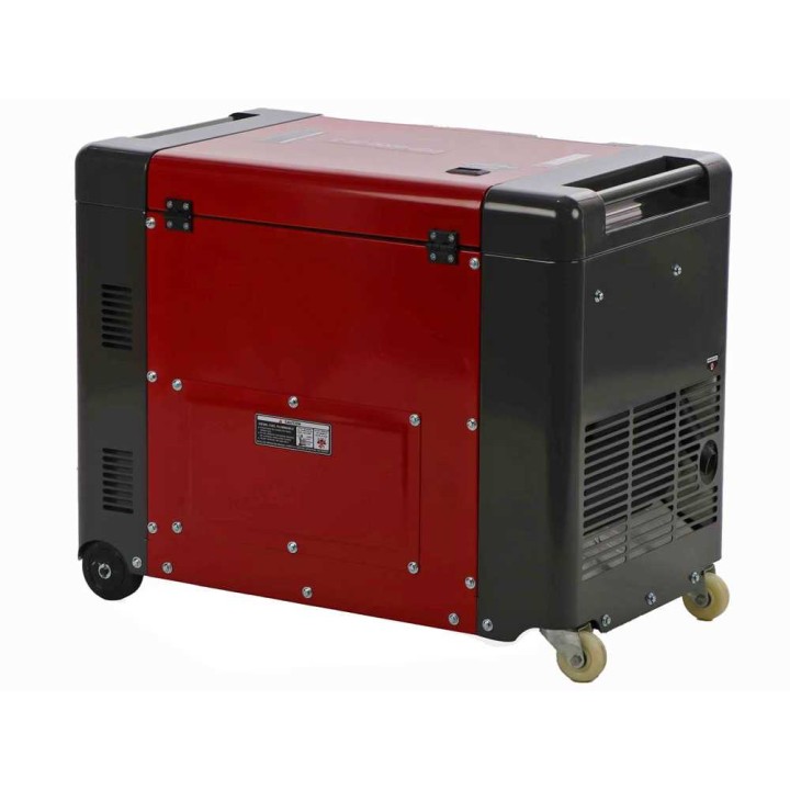 GeoTech Pro DGP8000SE-3 dieselgeneraattori, 6 kW, kolmivaihe, AVR ja ATS