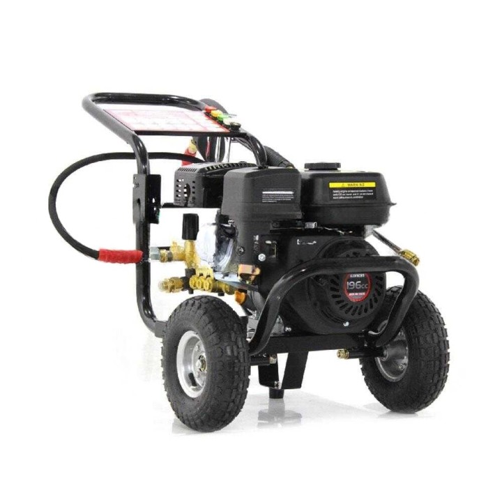 GeoTech Pro PWP 12/205 ZW bensiinikäyttöinen painepesuri, 206 bar, Loncin 196 cm³