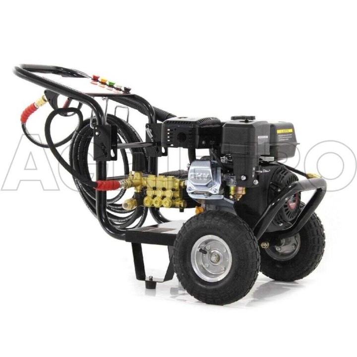 GeoTech Pro PWP 12/205 ZW bensiinikäyttöinen painepesuri, 206 bar, Loncin 196 cm³