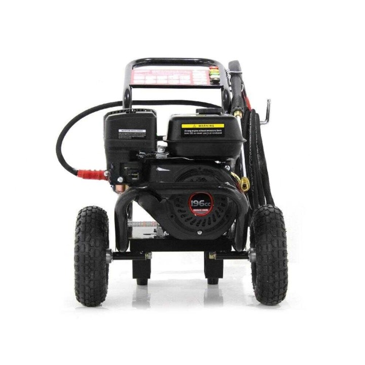 GeoTech Pro PWP 12/205 ZW bensiinikäyttöinen painepesuri, 206 bar, Loncin 196 cm³