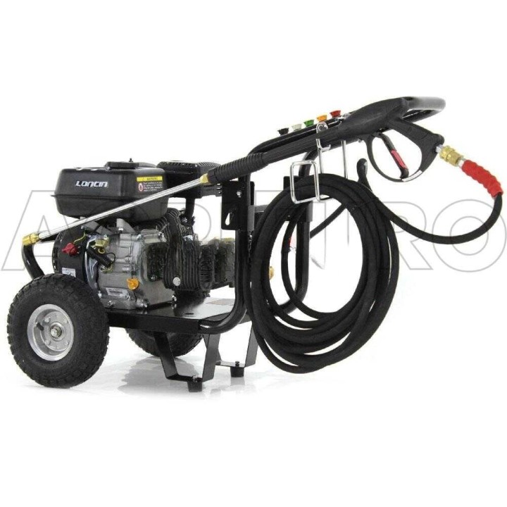 GeoTech Pro PWP 12/205 ZW bensiinikäyttöinen painepesuri, 206 bar, Loncin 196 cm³