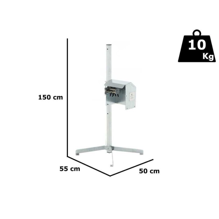 Dominion DIT SP RU 06 rullonypimiskone, ruostumaton teräs, 15 kumisormea
