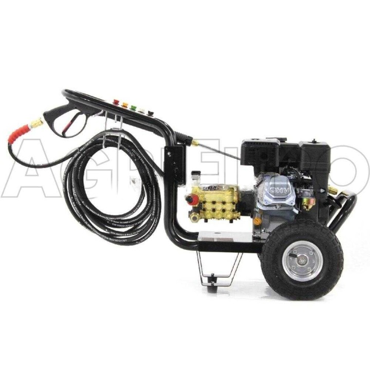 GeoTech Pro PWP 12/205 ZW bensiinikäyttöinen painepesuri, 206 bar, Loncin 196 cm³
