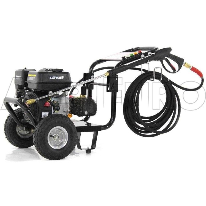 GeoTech Pro PWP 12/205 ZW bensiinikäyttöinen painepesuri, 206 bar, Loncin 196 cm³