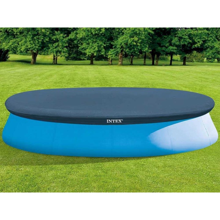 Intex 28023 uima-altaan suojapeite, Ø457 cm, vedenpoistoreiät