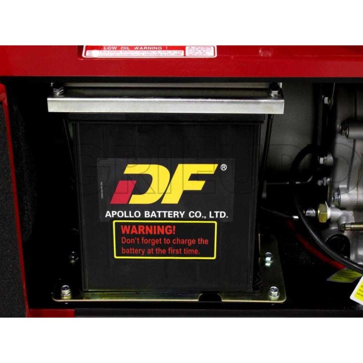 GeoTech Pro DGP8000SE-3 dieselaggregaatti, kolmivaihe, 6 kW, AVR, 5,5 kW jatkuva teho