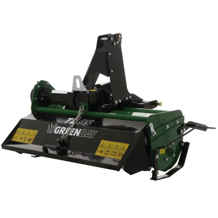 GreenBay TL 95 kevyt traktorijyrsin, 90 cm