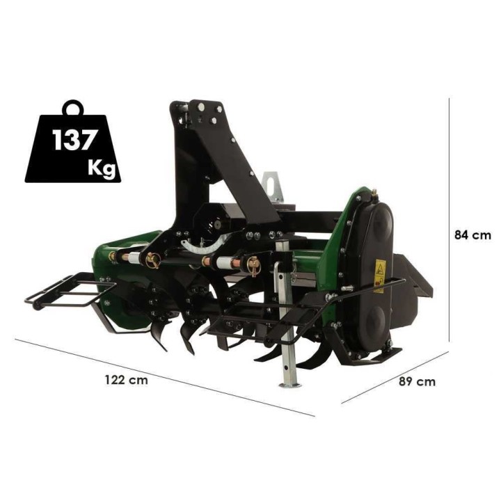 GreenBay TL 105 kevyt traktorijyrsin, 100 cm, 137 kg