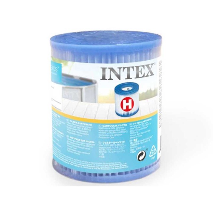 Intex 29007 H-suodatinpatruuna, Krystal Clear, Dacron-paperi