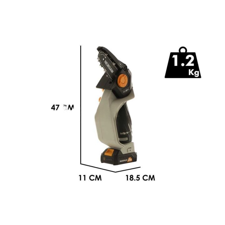 Batavia NEXXSAW V3.1 akkukäyttöinen oksaleikkuri, 18 V, 2 Ah