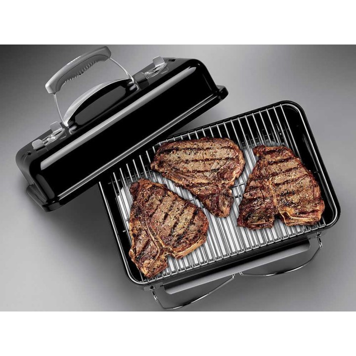 Weber Go-Anywhere kannettava hiiligrilli, 42 × 26 cm