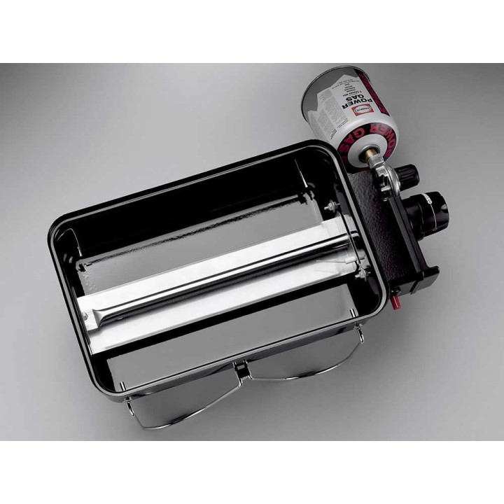 Weber Go-Anywhere kaasugrilli, 2,1 kW, emaloitu teräs, 41 × 25 cm