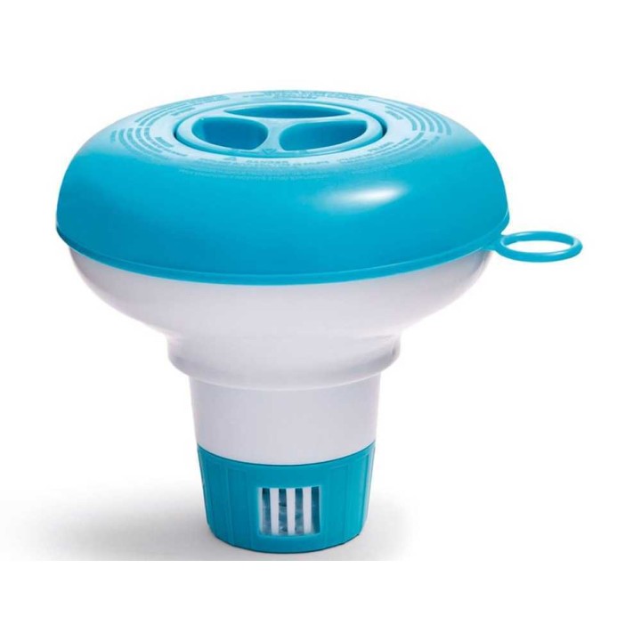 Intex 29040 kelluva klooriannostelija, 12,7 cm, valkoinen ja sininen