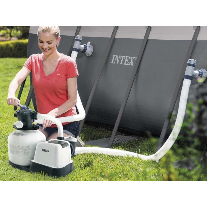 Intex 26646 hiekkasuodatinpumppu, 7 900 l/h, 250 W, 220–240 V