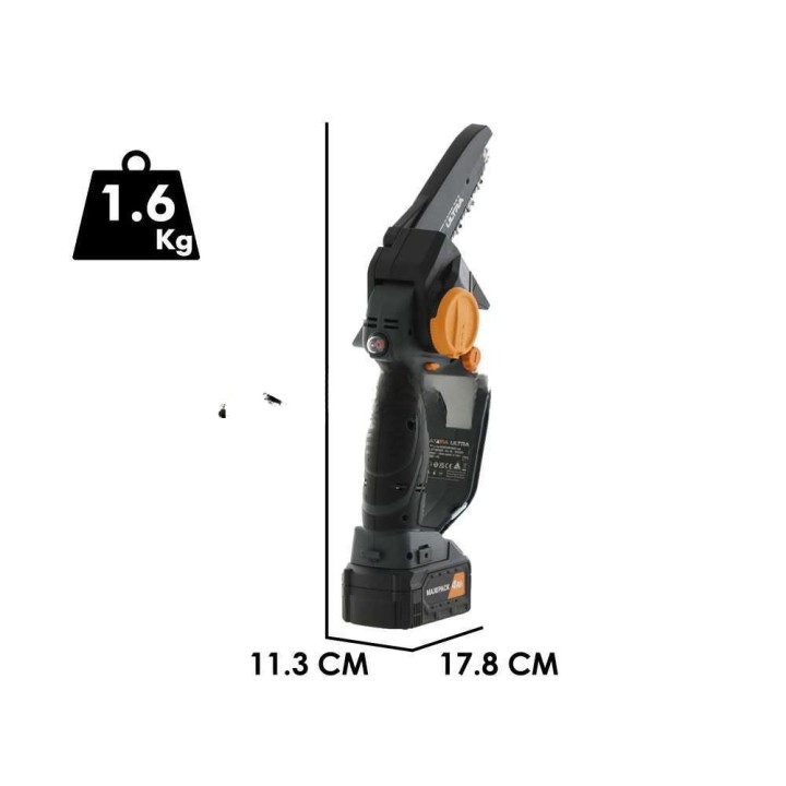 Batavia NEXXSAW ULTRA V3.2 akkukäyttöinen oksasaha, 18 V, 4 Ah, 18 cm