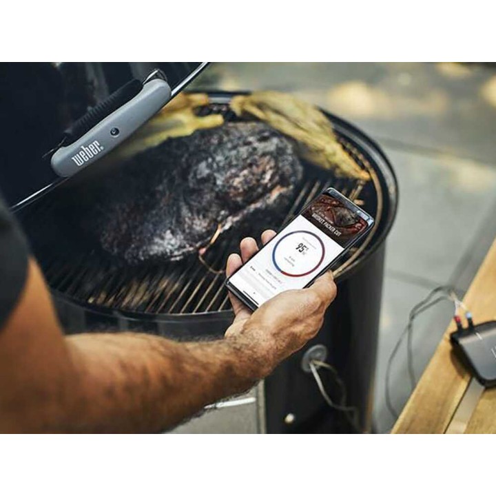 Weber Smoke Fire EPX6 -pellettigrilli, 4 095 cm², Wi-Fi