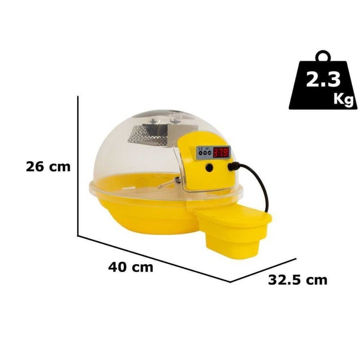 FIEM Smart digitale 24 automaattinen munienhaudontakone, 90 W, 230 V