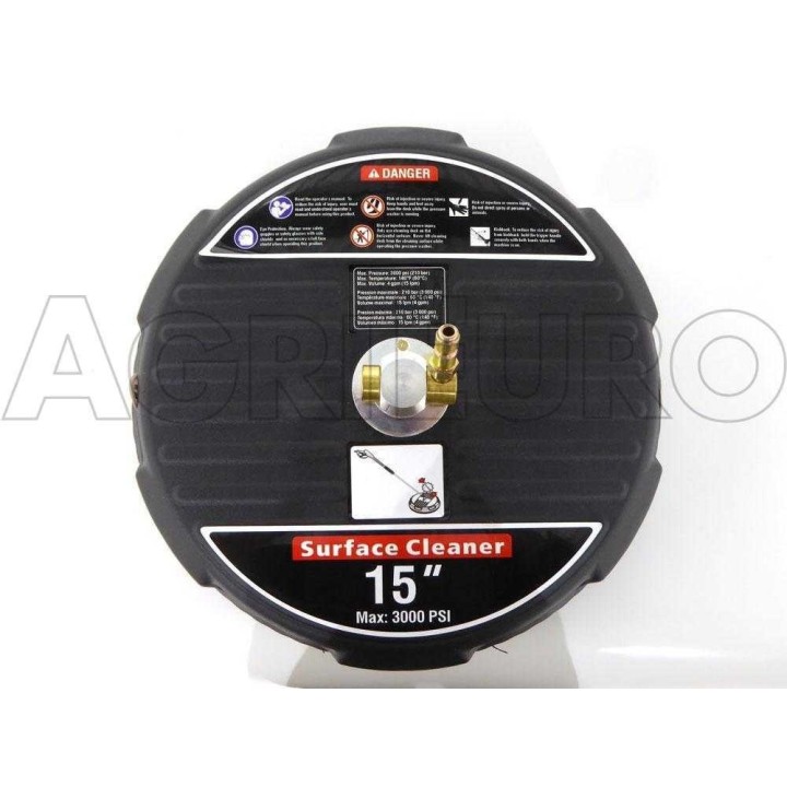 SFC15-L 15" lattianpesupää GeoTech-painepesuriin, 210 bar, 15 l/min