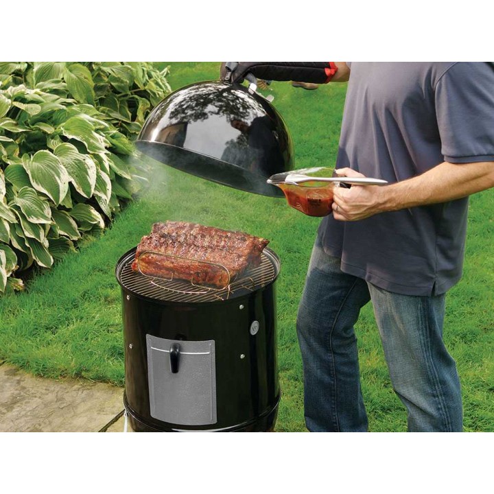 Weber Smokey Mountain Cooker hiiligrilli savustamiseen, 47 cm, 2 ritilää