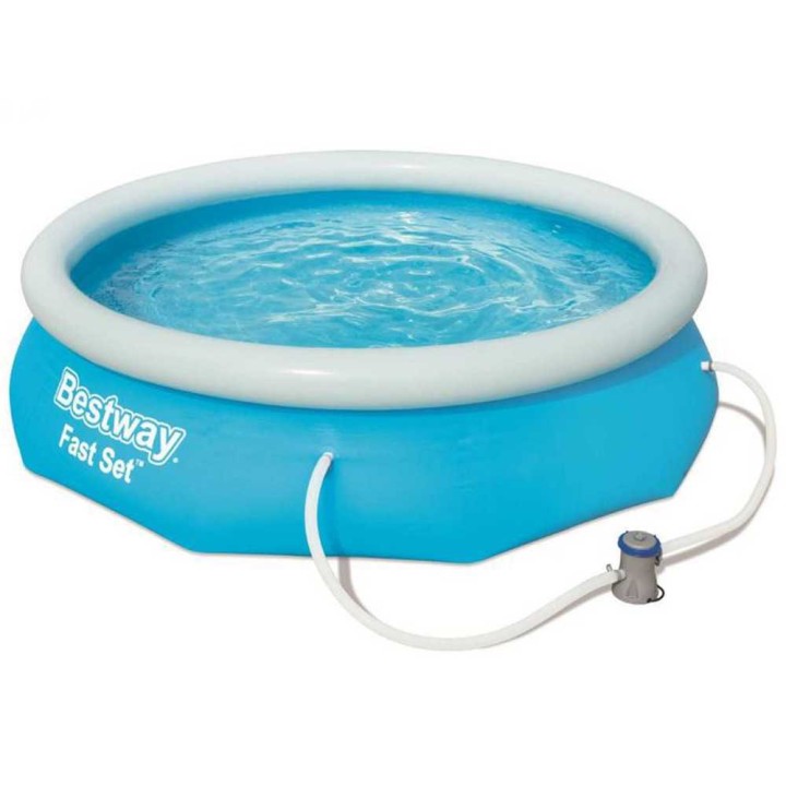 Bestway Fast Set 57270 puhallettava allas, Ø305 × 76 cm, 3 800 l, suodatinpumppu