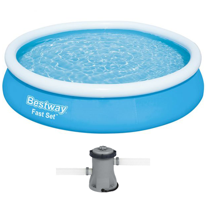 Bestway Fast Set 57274 puhallettava allas 366 76 cm suodatinpumppu 16 W