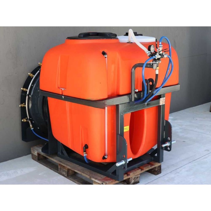 Dal Degan VOLKAN EXTRA 600L -sumutin, Comet APS 71, 700 mm, 10 suutinta