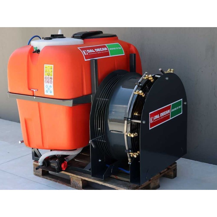 Dal Degan VOLKAN EXTRA 600L -sumutin, Comet APS 71, 700 mm, 10 suutinta