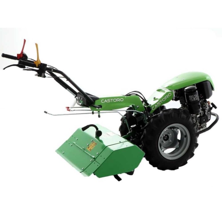 Lampacrescia MGM Castoro Super -peräkävelytraktori, diesel, 441 cm³, 12 HP