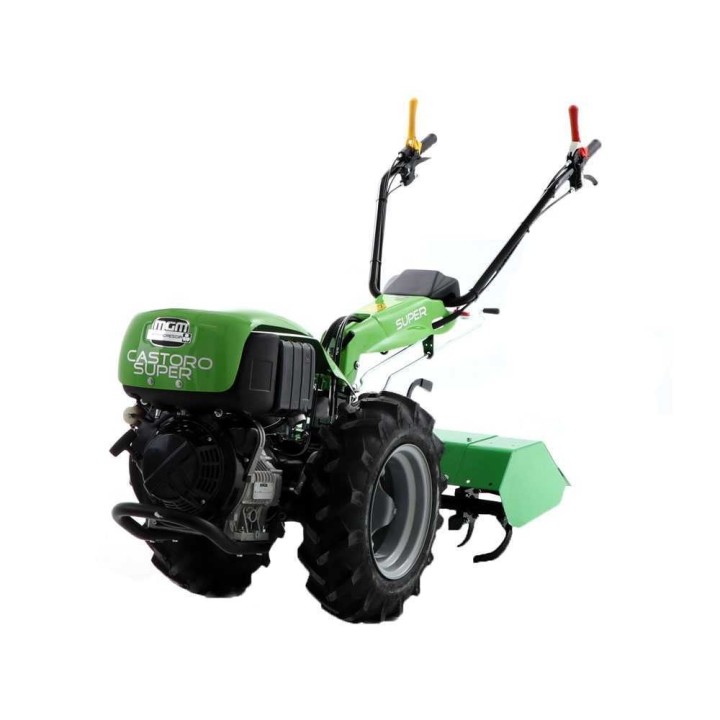 Lampacrescia MGM Castoro Super -peräkävelytraktori, diesel, 441 cm³, 12 HP