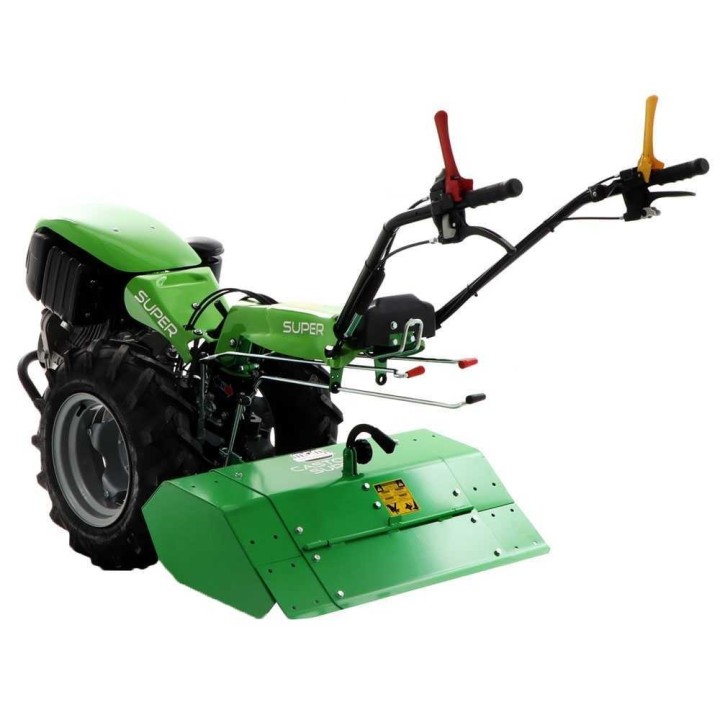 Lampacrescia MGM Castoro Super -peräkävelytraktori, diesel, 441 cm³, 12 HP