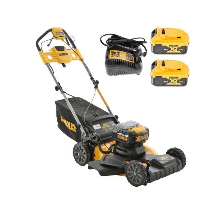 DeWalt DCMWSP564N XJ akkuruohonleikkuri 53 cm 2 18 V 5 Ah