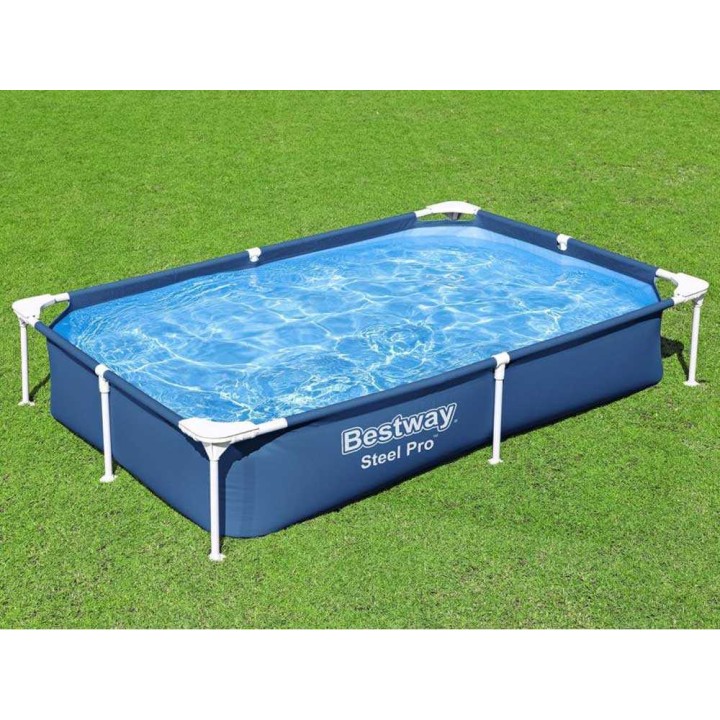 Bestway Steel Pro 56401 allas, 221 × 150 × 43 cm, 1 200 l