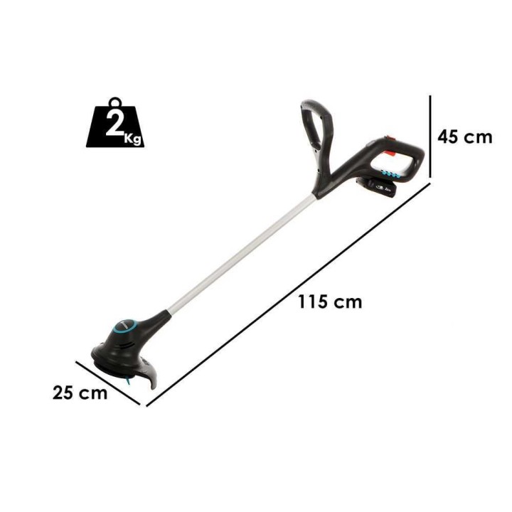 Gardena SmallCut 23/18V P4A akkukäyttöinen reunaleikkuri, 18 V, 2 Ah