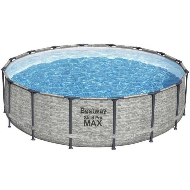 Bestway Steel Pro Max 5619E uima-allas, Ø488 × 122 cm, 19 480 l