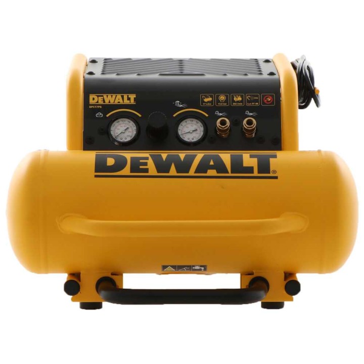 DeWalt DPC17PS-QS öljytön kompressori, 2,5 HP, 17 l, 14 bar, 230 V
