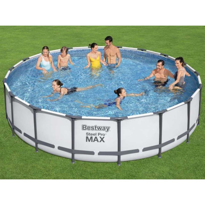 Bestway Steel Pro Max 56462 allas, 549 × 122 cm, 23 062 l